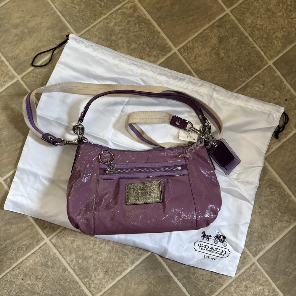 Coach Lavender Shoulder Bag